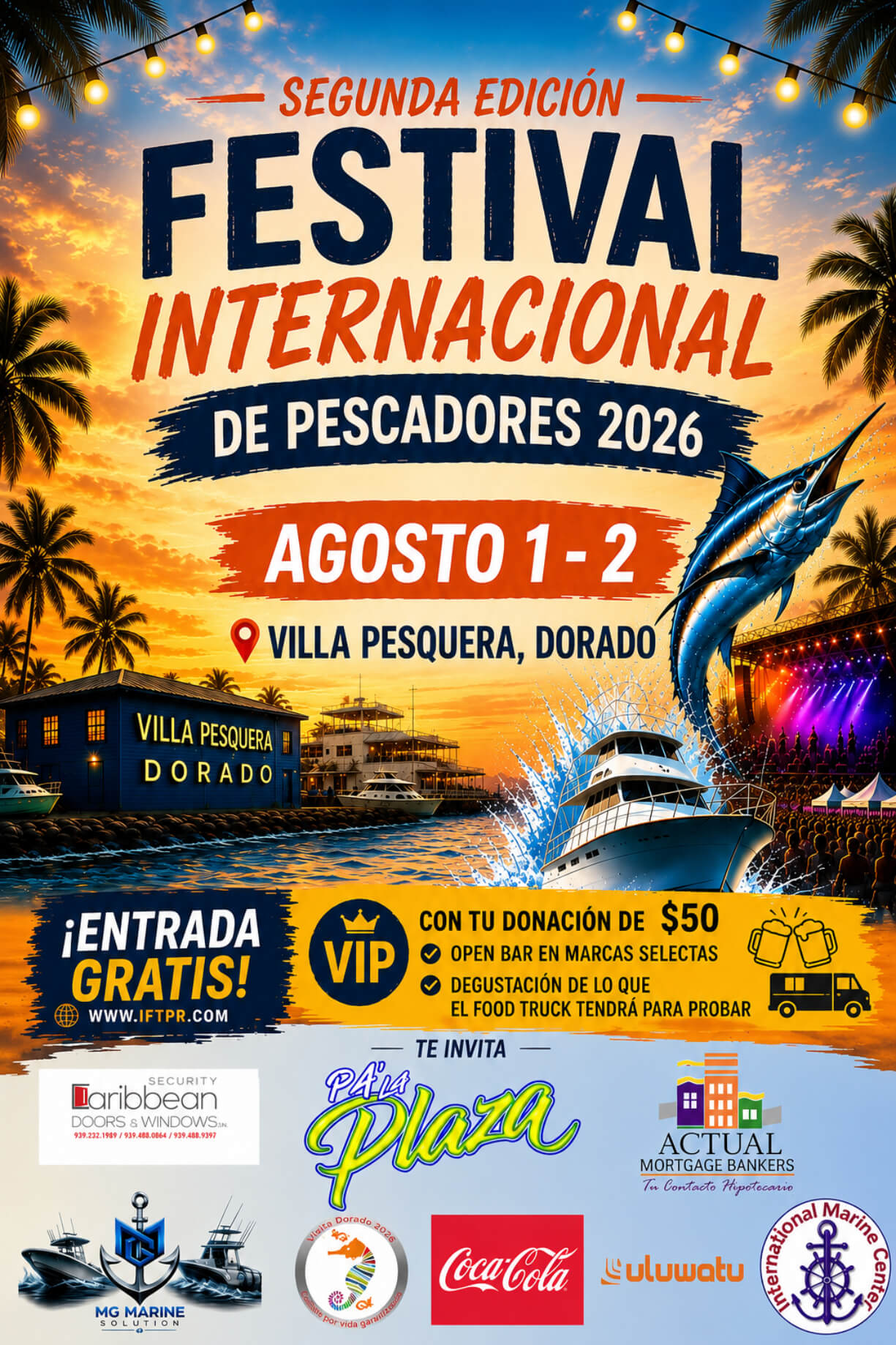 International Fishing Festival 2026 official poster