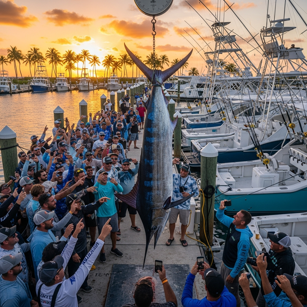 Tournament fishing in Puerto Rico