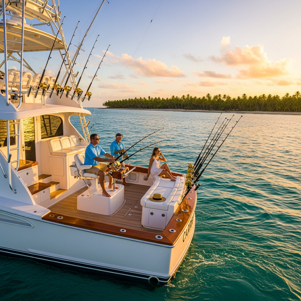 Sport fishing trip in Puerto Rico